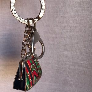 Vera Bradley purse keychain